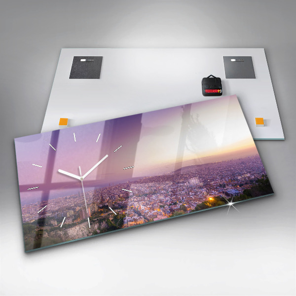 Reloj horizontal Barcelona Bunkers El Carmel