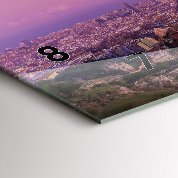 Reloj horizontal Barcelona Bunkers El Carmel