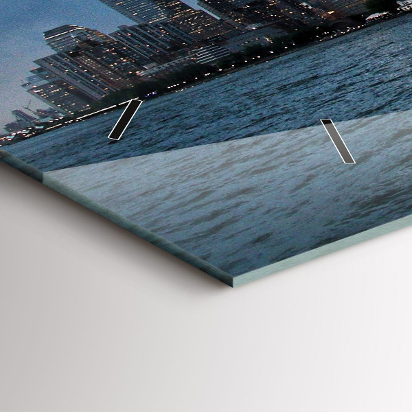 Reloj horizontal Panorama de Nueva York