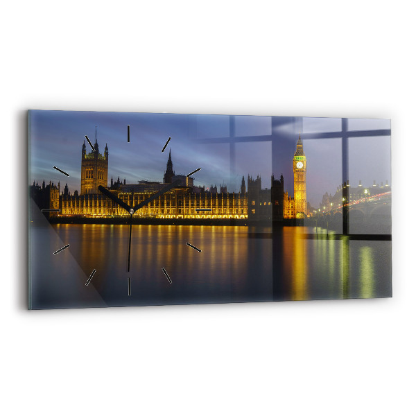 Reloj de cristal horizontal Palacio Winchester de Londres