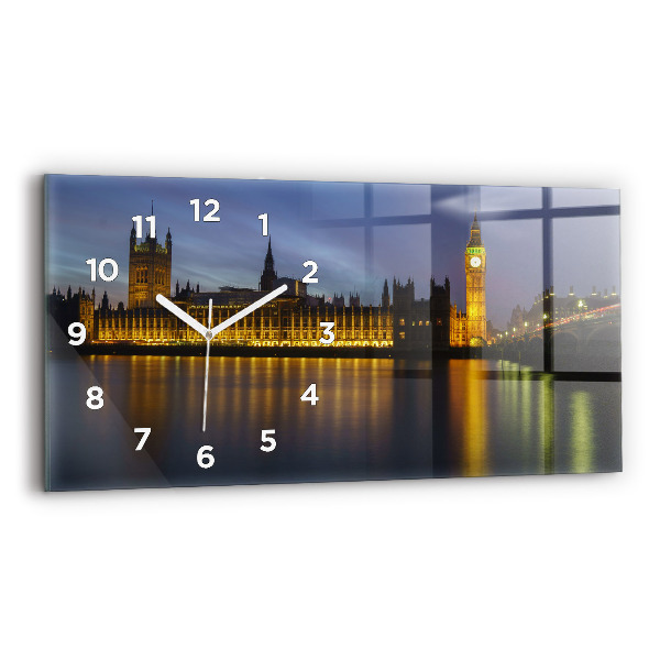 Reloj de cristal horizontal Palacio Winchester de Londres