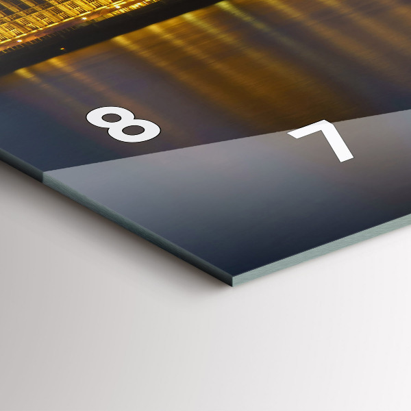 Reloj de cristal horizontal Palacio Winchester de Londres