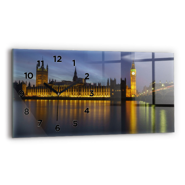 Reloj de cristal horizontal Palacio Winchester de Londres