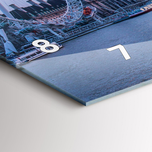 Reloj horizontal Panorama del London Eye