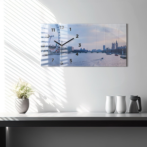Reloj horizontal Panorama del London Eye