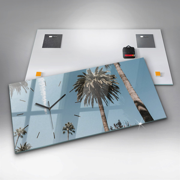 Reloj horizontal Palmeras en Los Ángeles