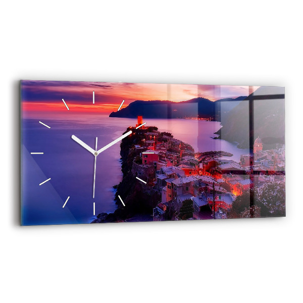 Reloj horizontal Pie de foto
