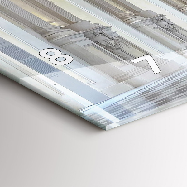 Reloj de cristal horizontal Museo de la Veneria Reale