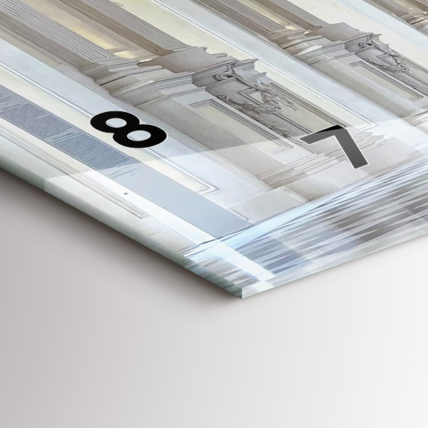 Reloj de cristal horizontal Museo de la Veneria Reale