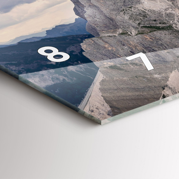 Reloj horizontal Montañas rocosas