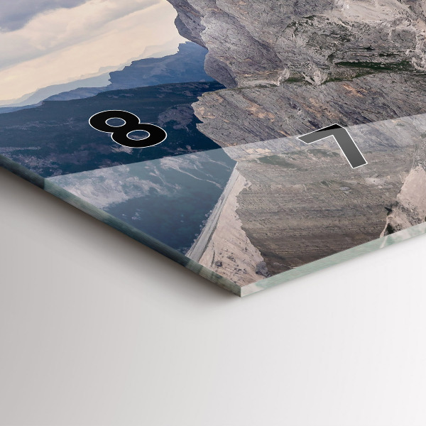 Reloj horizontal Montañas rocosas