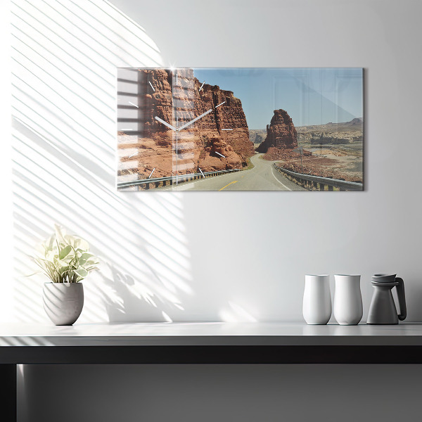 Reloj horizontal Ruta 66 en EEUU