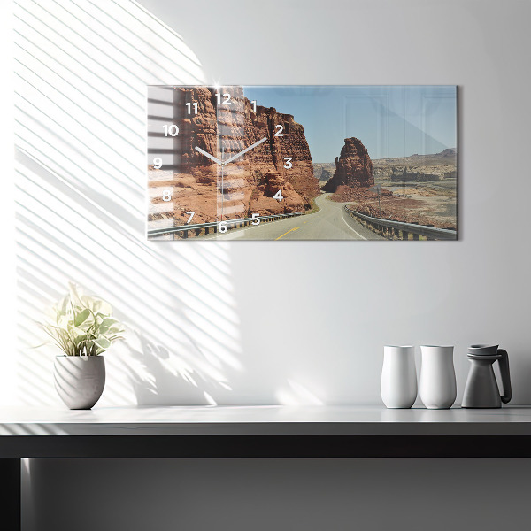 Reloj horizontal Ruta 66 en EEUU