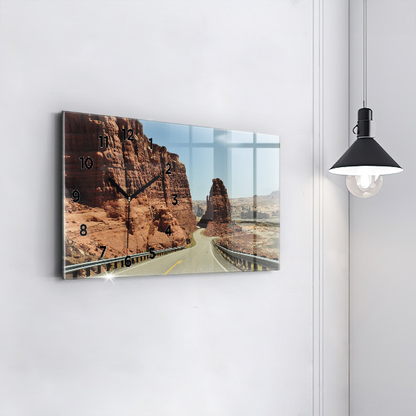 Reloj horizontal Ruta 66 en EEUU