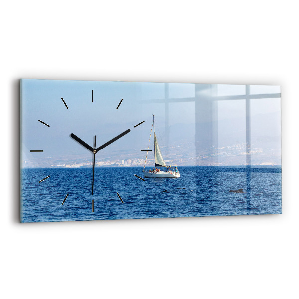 Reloj de cristal horizontal Yate en Tenerife