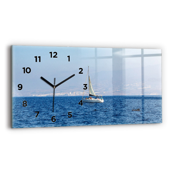 Reloj de cristal horizontal Yate en Tenerife