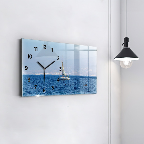 Reloj de cristal horizontal Yate en Tenerife