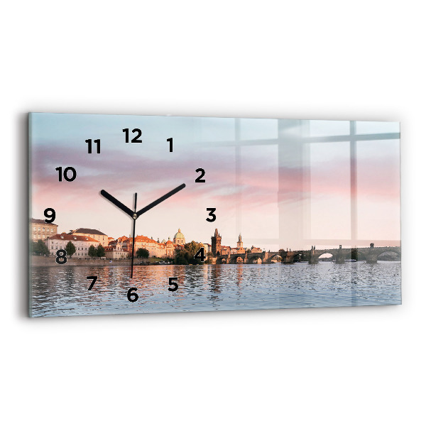 Reloj horizontal Puente de Carlos en Praga