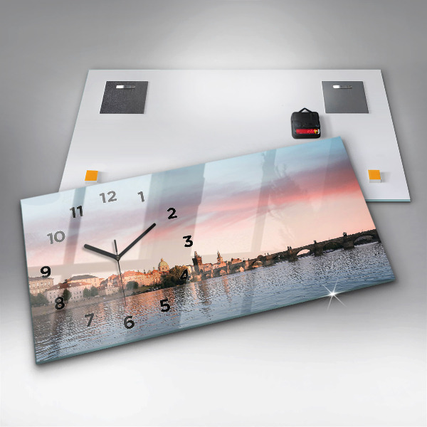 Reloj horizontal Puente de Carlos en Praga
