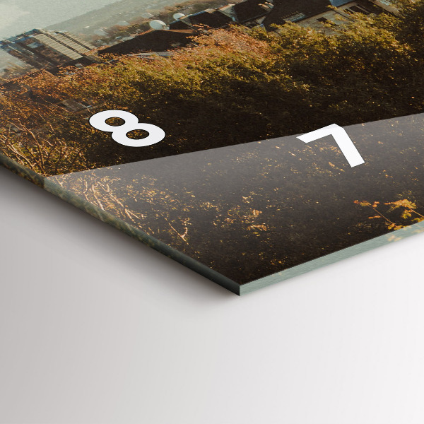 Reloj de cristal horizontal Galería de arte en Glasgow