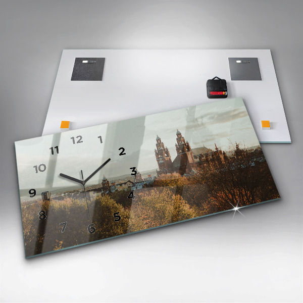 Reloj de cristal horizontal Galería de arte en Glasgow