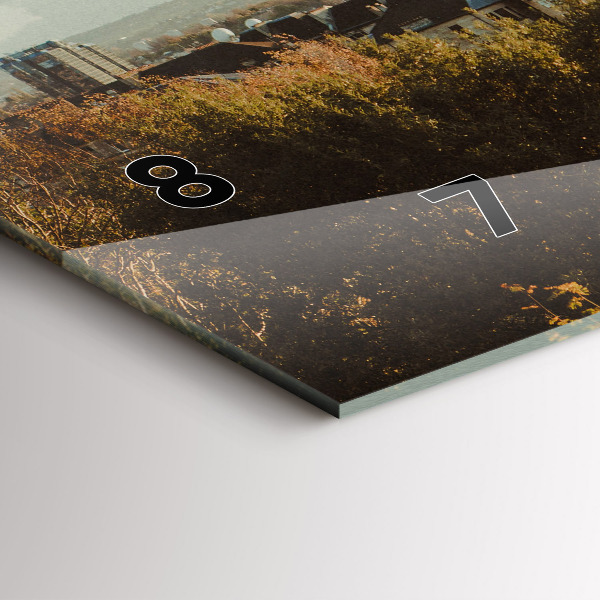 Reloj de cristal horizontal Galería de arte en Glasgow