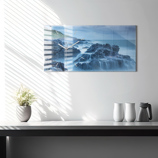 Reloj de cristal horizontal Faro