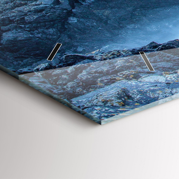 Reloj de cristal horizontal Faro