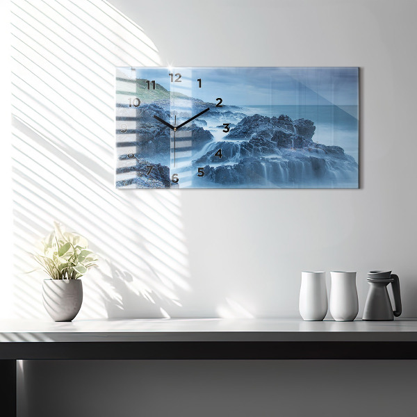 Reloj de cristal horizontal Faro