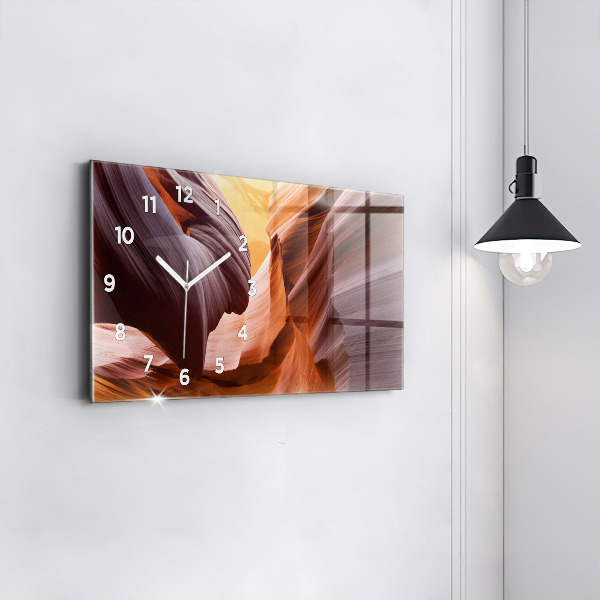 Reloj de cristal horizontal Cañón del Antílope