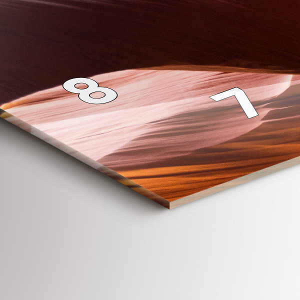 Reloj de cristal horizontal Cañón del Antílope