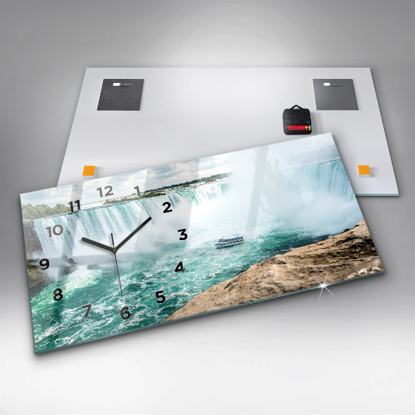 Reloj horizontal Barco en el Niágara