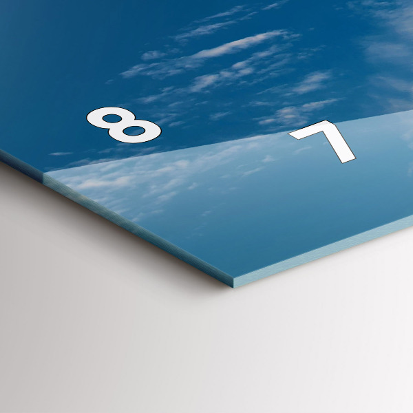 Reloj de cristal horizontal Estatua de la Libertad Nueva York