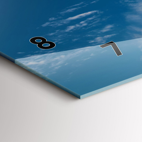 Reloj de cristal horizontal Estatua de la Libertad Nueva York