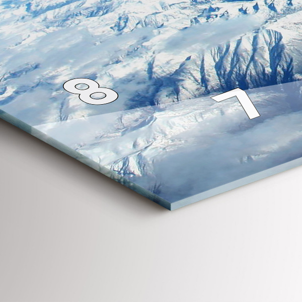 Reloj horizontal Barco de pesca en el puerto