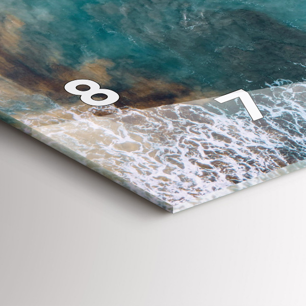 Reloj horizontal Fiordos en la Costa Blanca