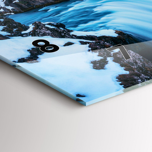 Reloj horizontal Cascada de Godafoss Islandia