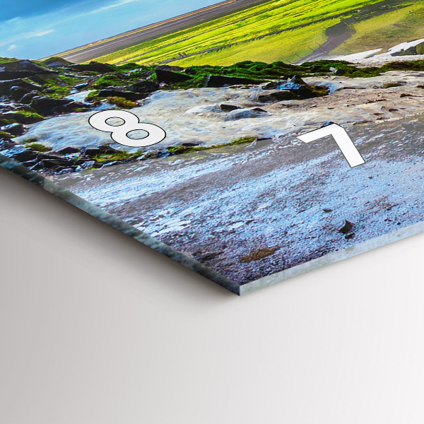 Reloj horizontal Cascada en Islandia