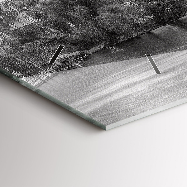 Reloj horizontal Vista del Puente de Carlos Praga