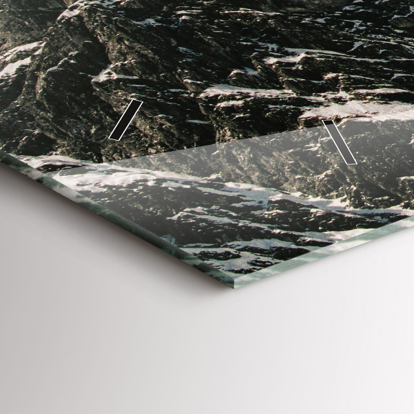 Reloj horizontal Montañas Watzmann