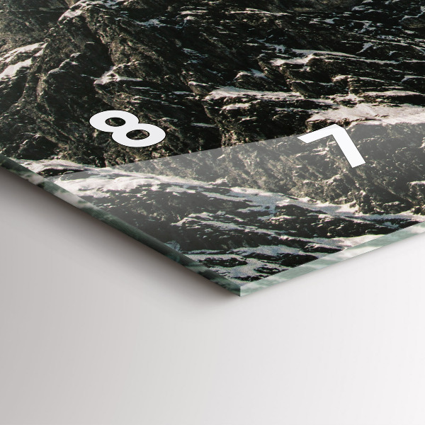 Reloj horizontal Montañas Watzmann