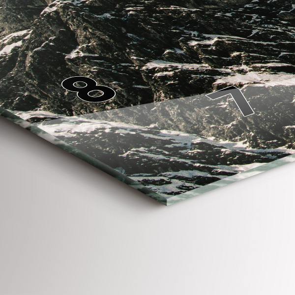 Reloj horizontal Montañas Watzmann