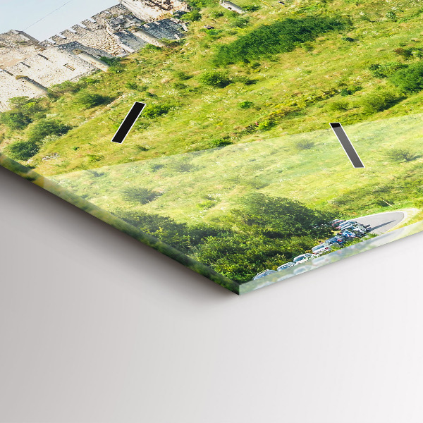 Reloj horizontal Castillo de Spiš en Eslovaquia