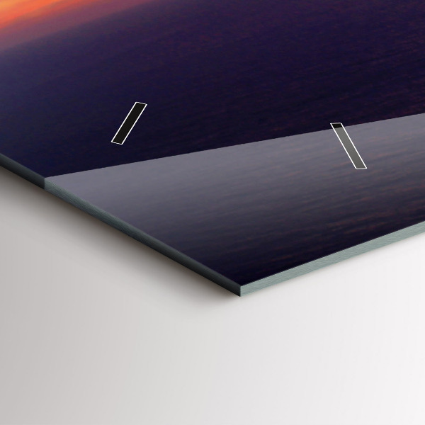 Reloj de cristal horizontal Cabeza de piedra