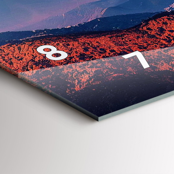 Reloj horizontal Montañas en San Antonio USA