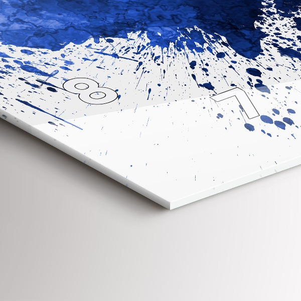 Reloj horizontal Acuarela de San Antonio