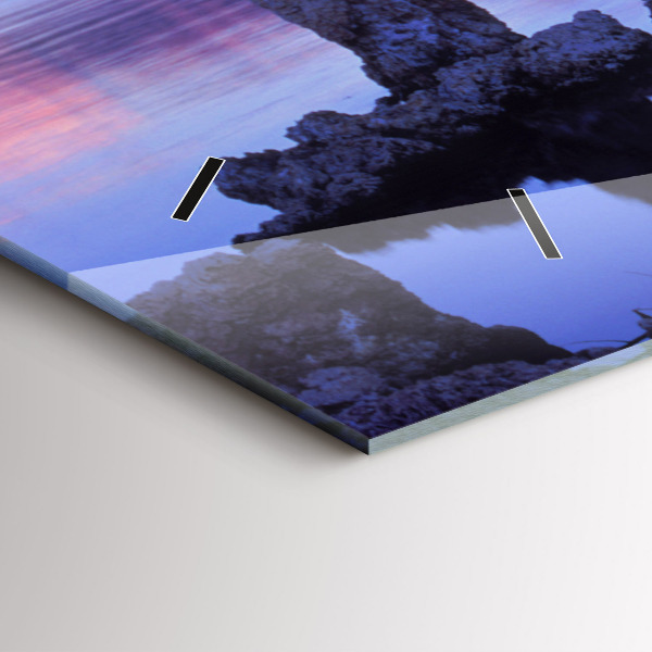 Reloj horizontal Lago California