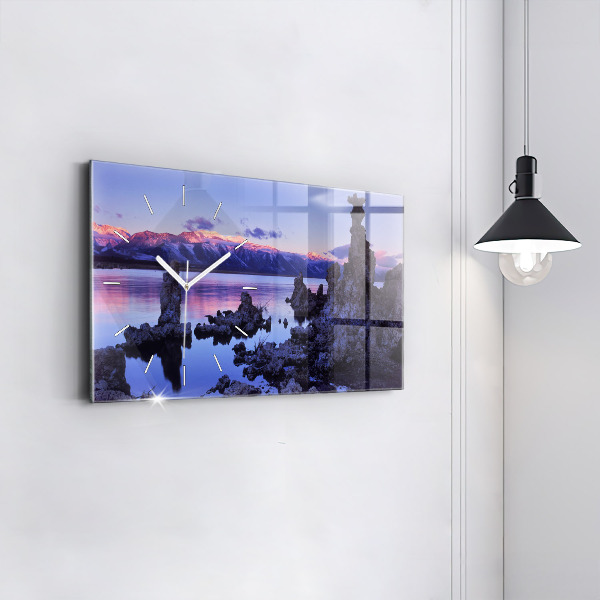 Reloj horizontal Lago California