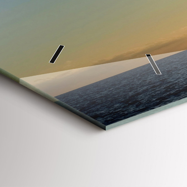 Reloj horizontal Baile español en el mar