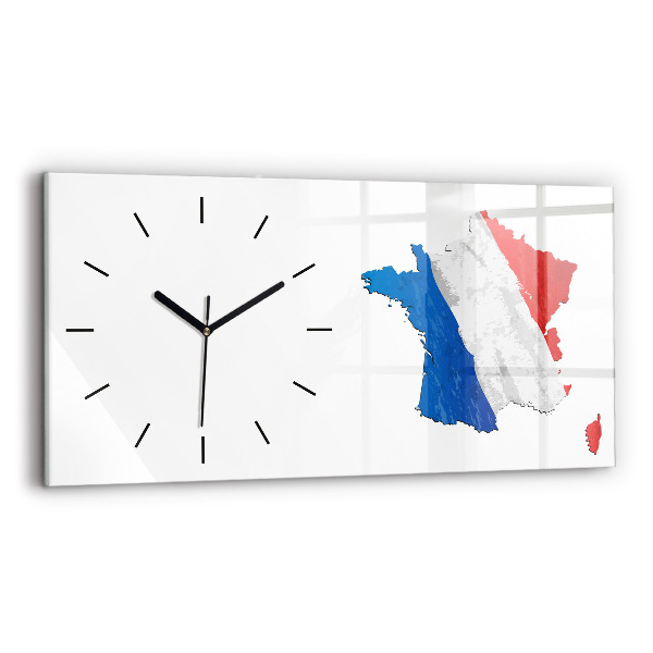 Reloj horizontal Bandera de Francia